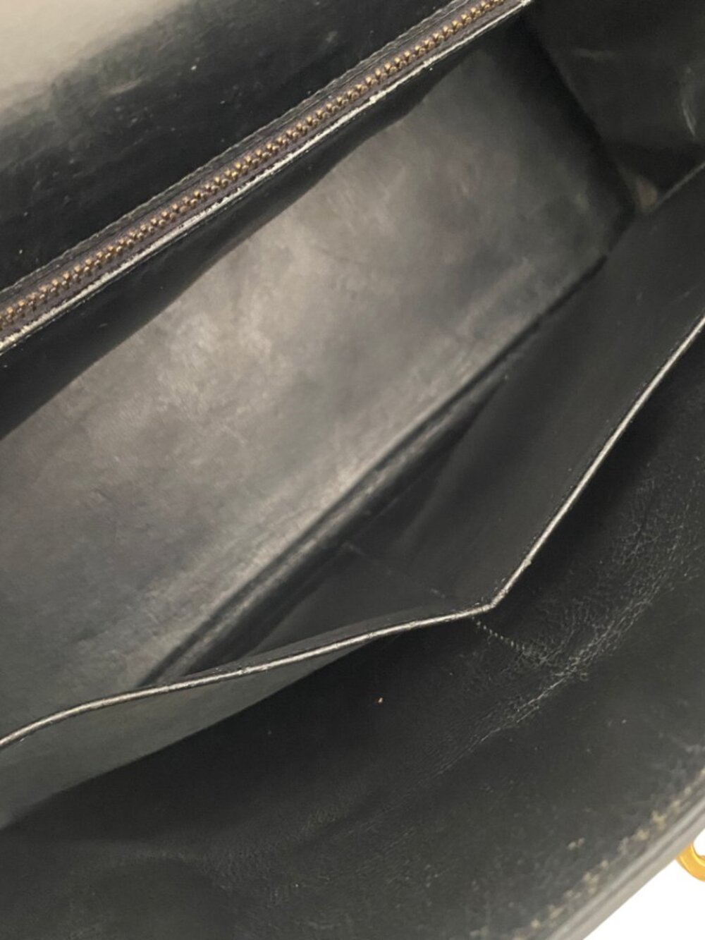Hermes Kelly 32 Retourne Black Box Calf GHW - Picture 9 of 16